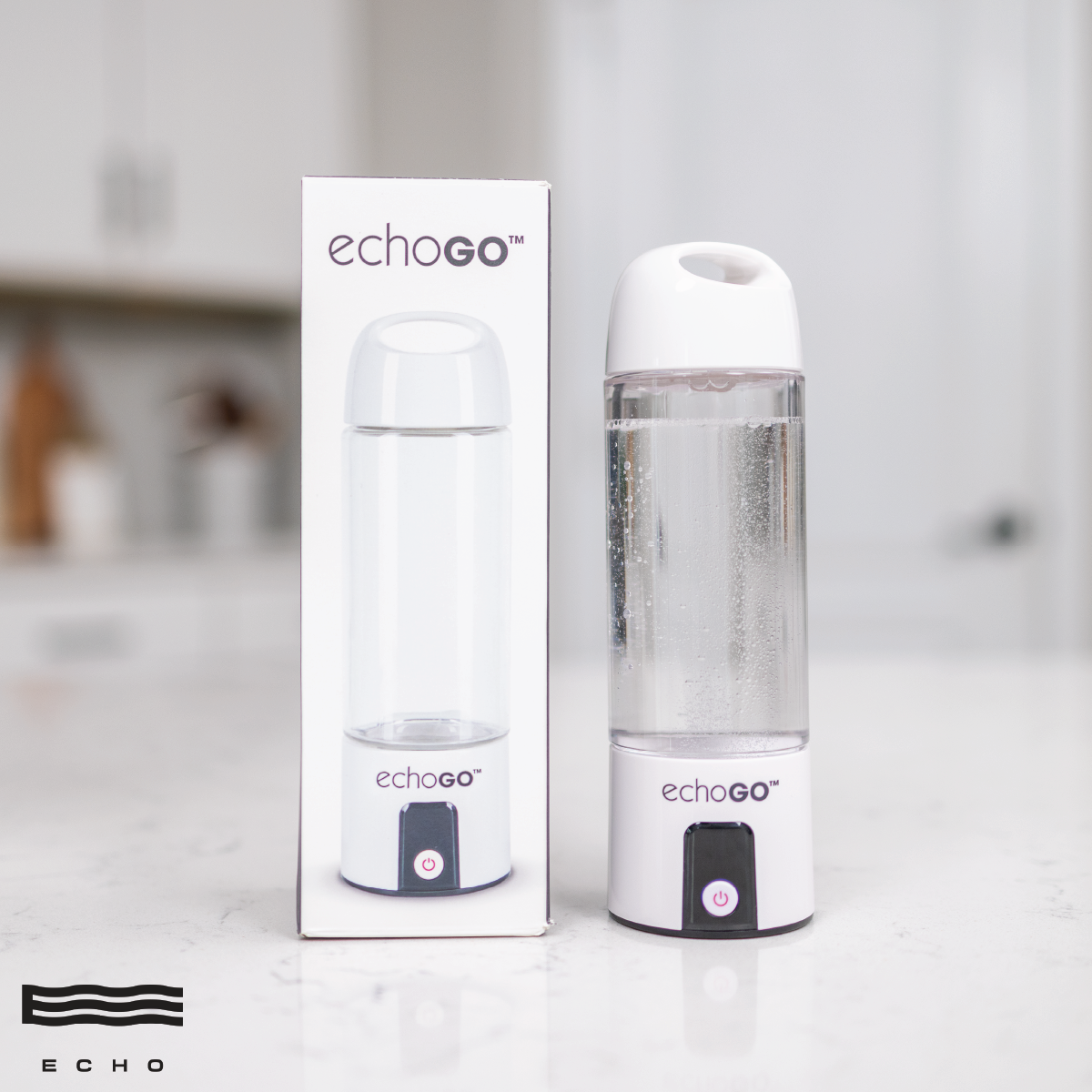 Echo Go™ Hydrogen Water Bottle