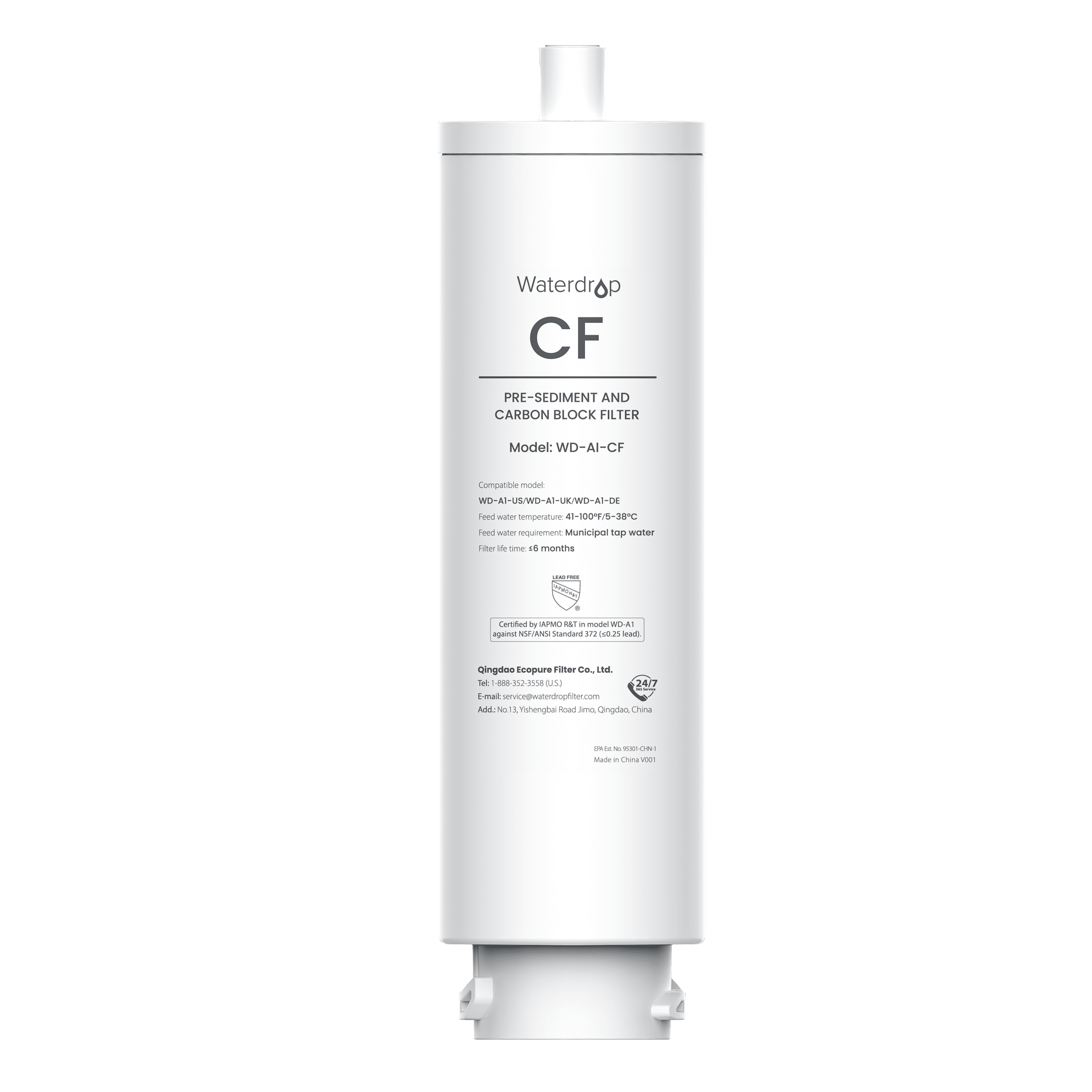 WD-A1-CF Filter for A1 RO Hot Cold Water System