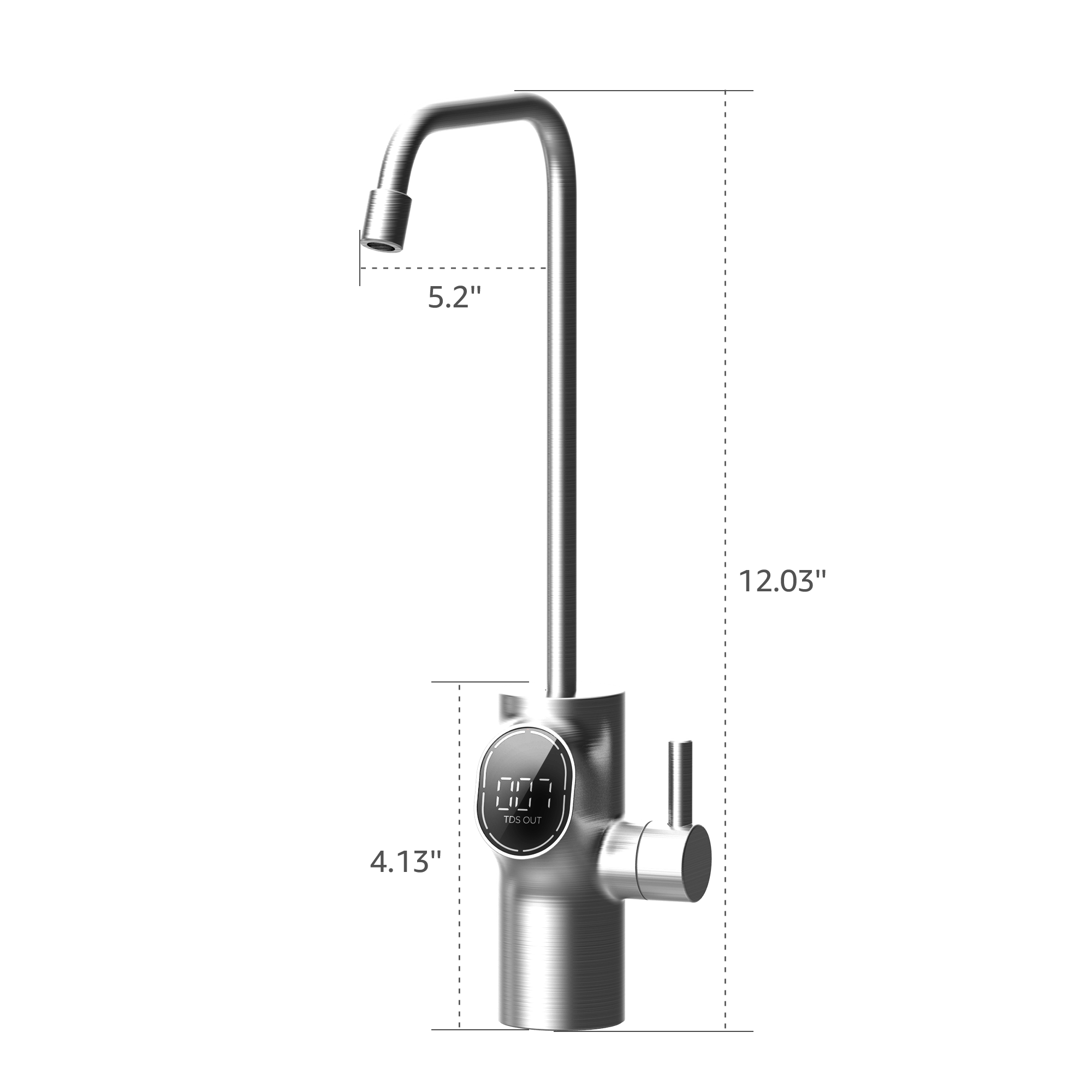 600GPD Under Sink Reverse Osmosis System - Waterdrop D6